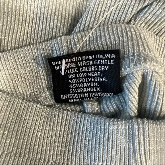 Little Bipsy Ribbed Tank & Biker Short Set 6-12M NWT - Picture 9 of 10